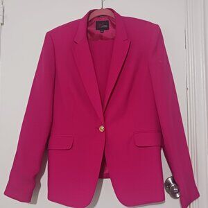 JM Studio by John Meyer 2 piece Pink Suit Blazer and Skirt Set
